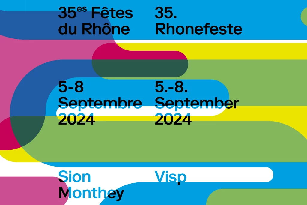 Affiche des Fêtes du Rhône
