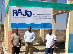 Réservoir d'eau développé par l'association RAJO